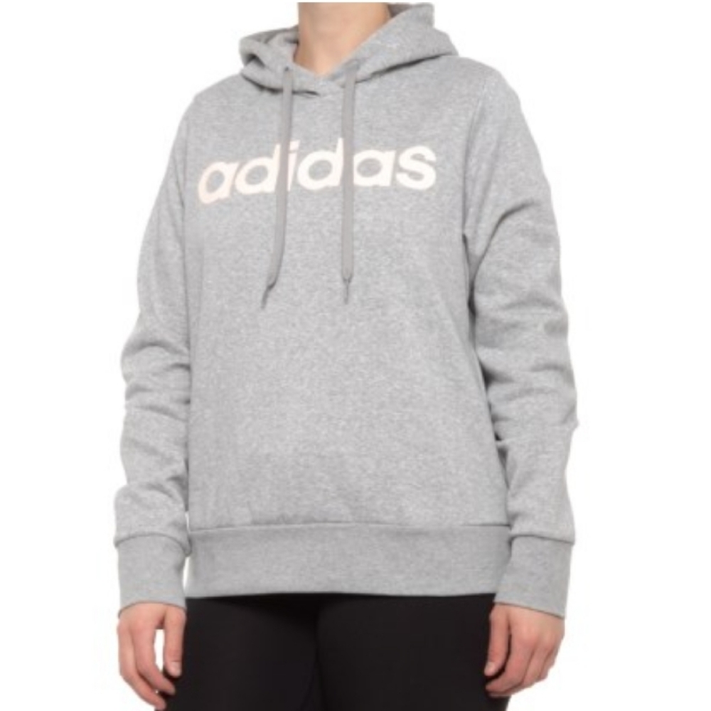 NWT Adidas Essential Linear Fleece Hoodie